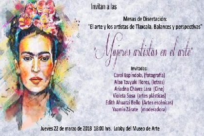 mat mesas mujeres artistas en arte2018